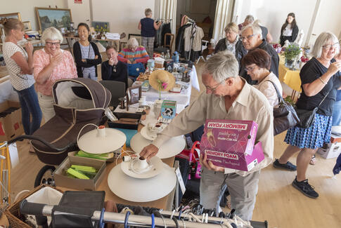 Tid til loppemarked i Sattrup