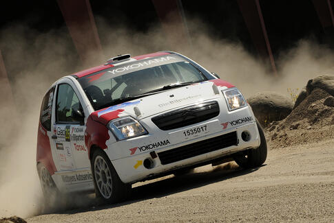 Nielsen og Brodersen i hård rally-konkurrence