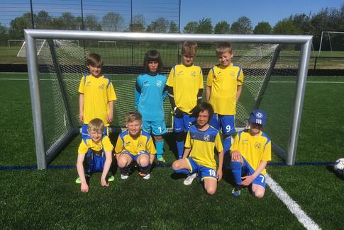 Hovedgård IF U10 i nyt tøj