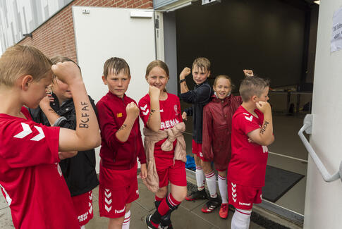 Atter fodboldskole i Østbirk