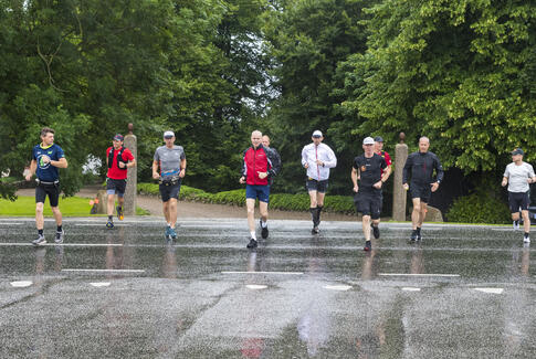 Maraton i strålende dansk sommervejr!