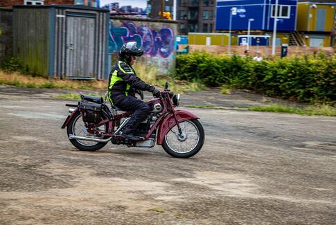 Nostalgi ved Nimbustræf på Industrimuseet