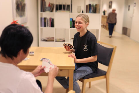 Ledige fritidsjobs til unge på plejecentre