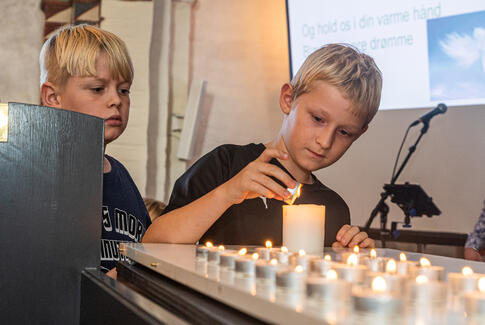 Gudstjeneste for børn – unge og deres familier