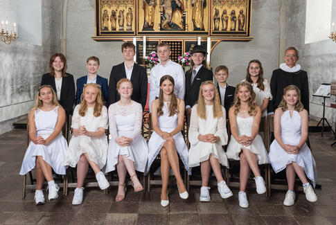 Konfirmander Østbirk/Yding 2021