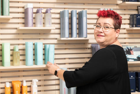 Drømmen om egen frisørsalon i Østbirk