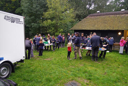 Spejderne på divitræf