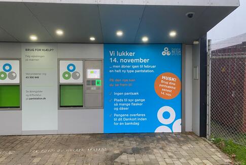 Pantstation i Horsens bygges om og får plads til meget mere pant