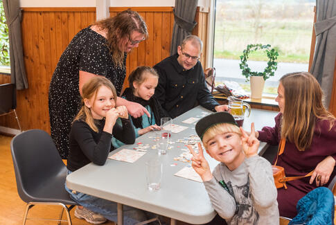 Masser af børn til banko i Sattrup