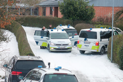 Stort politiopbud i Nim fra morgenstunden