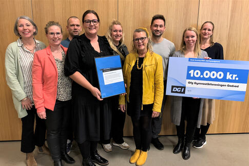 Gfg Gedved Gymnastikforening er Årets forening 2021