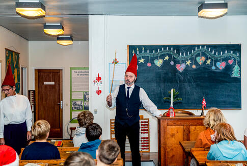 Femte klasse fik kæft, trit og spanskrør