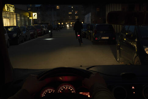 For mange cykler uden lys i mørket