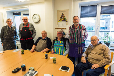 Mænd og madhygge i Hovedgård