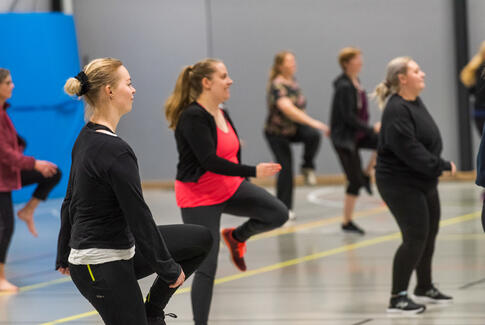 Dans i Østbirkhallen med Linda Rimmer