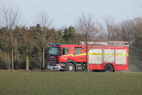 Naturbrand ved Molger