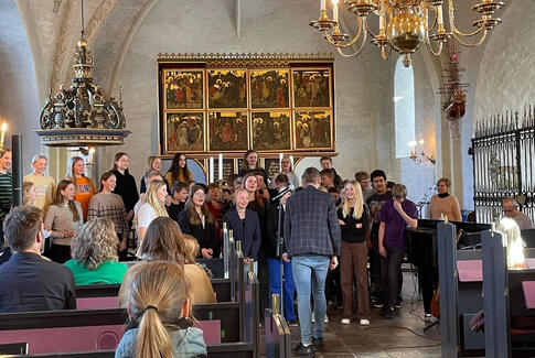 Konfirmander og Gospel – konfirmander kan synge