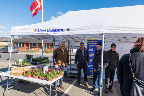 Fint påskemarked i Brædstrup