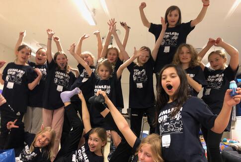 ØIF U11 pigerne til Humlebi Cup