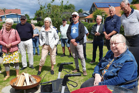 Indvielse af ny havepavillon i Lund