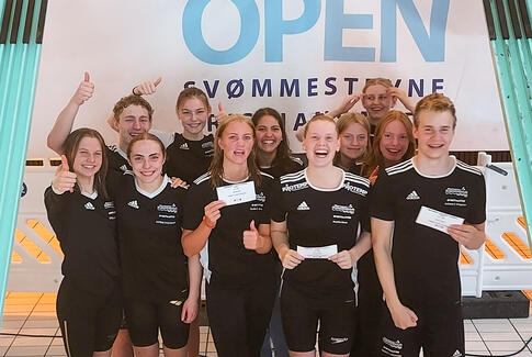 Svømmetalenterne udvikler sig på mange fronter