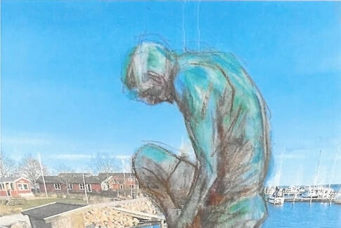 Anonym donation på en million kroner til unik skulptur af Michael Kvium