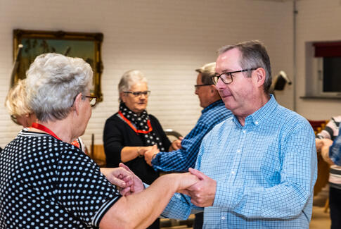 Tid til seniordans som tilføjer ekstra dansested