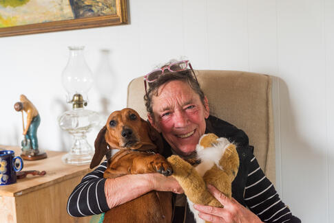 Karen er dyrenes bedste ven