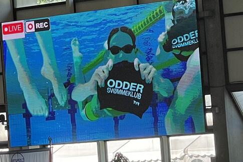 Odder Svømmeklub stillede med fire top motiverede svømmere