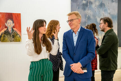 Fernisering af Horsens kuraterer del 3