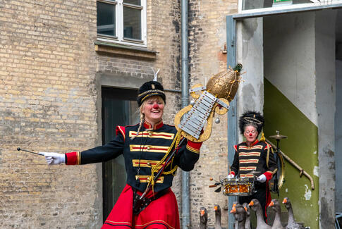 Ganzenfanfare på Fængslet