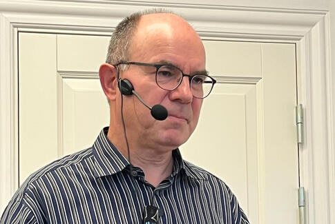 Claus Schjødt Østbirk gæstede Præstegård