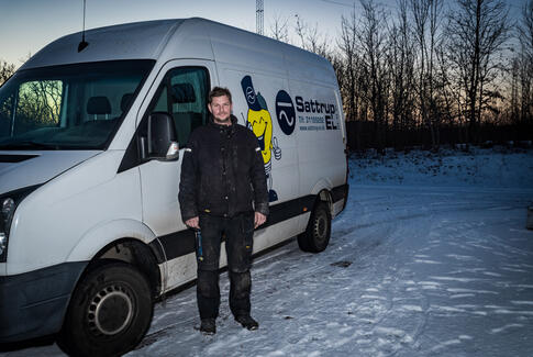 Elektriker-Thomas har fart på