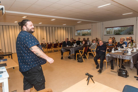 Lego Troels fortalte spændende historier