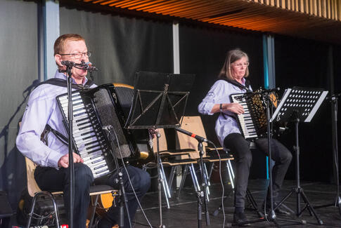 Harmonikatræf var en stor succes