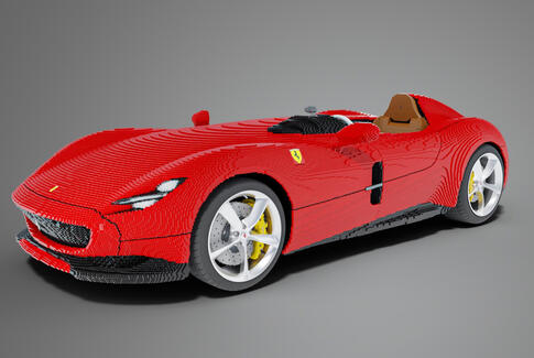 Ferrari rykker ind i LEGOLAND