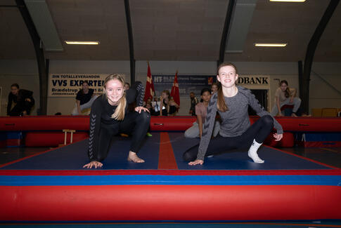 Tid til gymnastikopvisning i Brædstrup