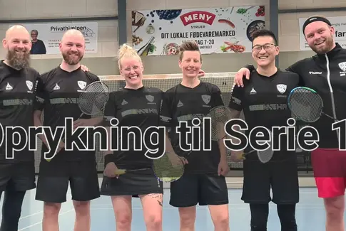 Gedved Badminton sikrer oprykning til Serie 1