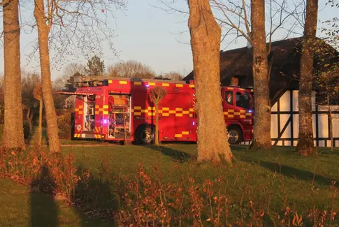 Brand på Gl. Kattrupvej i Gedved