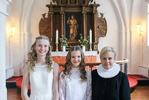 Konfirmeret i Lundum kirke 6. maj