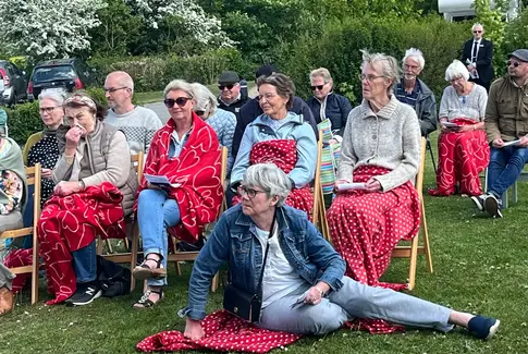 Friluftsgudstjeneste på Ejer Bavnehøj