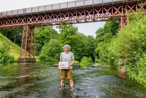 En magisk børnebog fra Gedveds kreative hjerte: Line Iversen