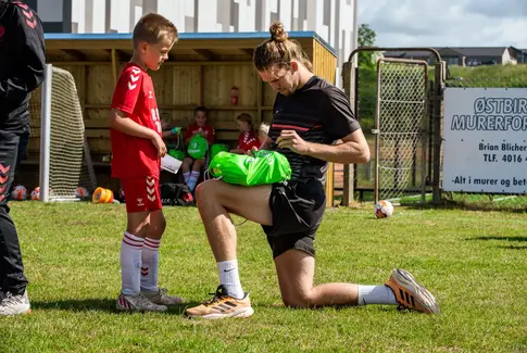 DBU Fodboldskole skaber jubel i Østbirk