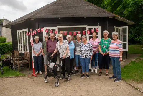 Krolfklubben på Plejecenter Birkebo fejrer sit 10-års jubilæum