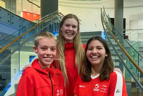 Stor succes med parasvømning i Horsens Svømmeklub!