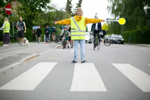 Politiet sigter trafikanter på skolevejen – pas på skolepatruljen