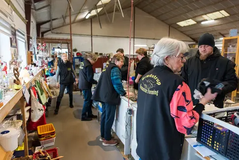 Søndagsfund i Brædstrup: Genbrugsskatte til halv pris