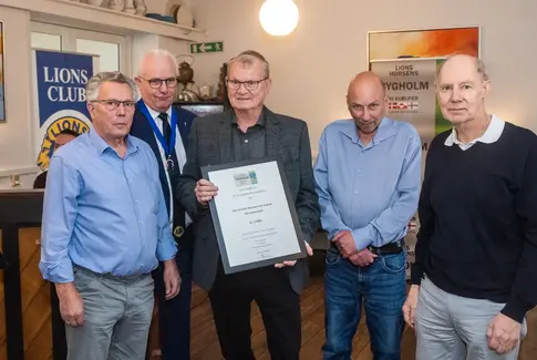 Jubilæum fejrer lokalt sammenhold og generøs støtte