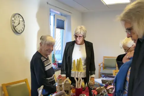 Skovly summede af juleglæde