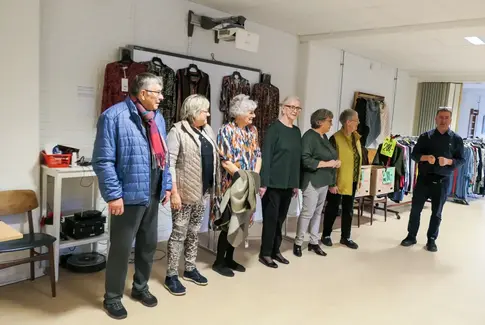 Modeshow på Birkebo – nu også med mand